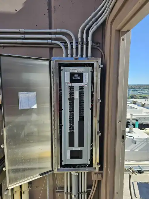 New panel in a stainless NEMA 4X enclosure.